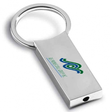 "Geneva" Laser Engraved Metal Keyholder