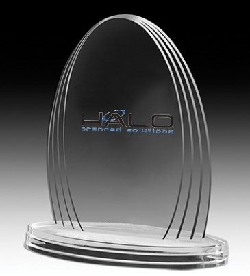 Oval Legend Award - 7 3/4"