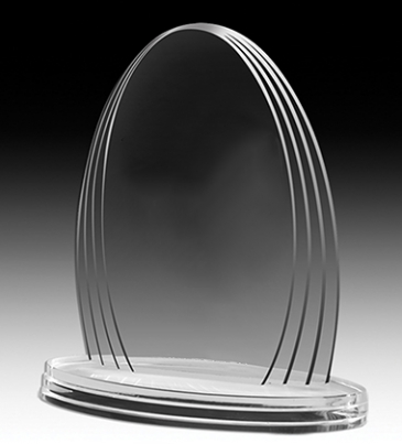 Oval Legend Award - 6 1/4"