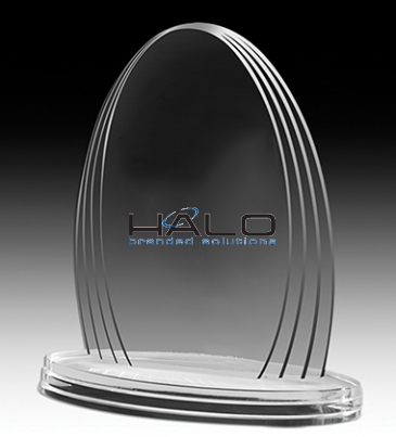 Oval Legend Award - 6 1/4"