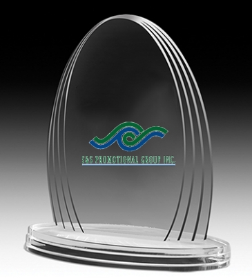 Oval Legend Award - 6 1/4"