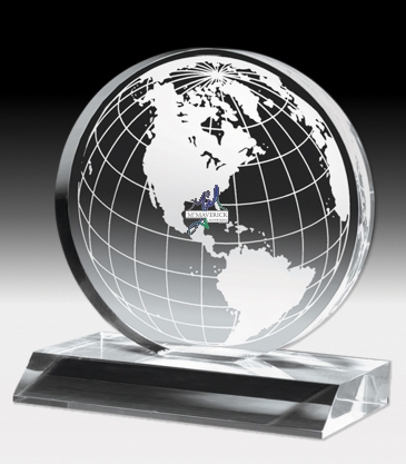 Globe Award - 6" Dia