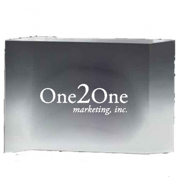 4” Thick Freestanding Acrylic Awards - 4"