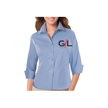 Ladies' Easy Care Stretch Poplin Blouse
