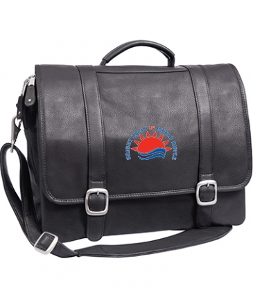 Willow Rock Leather Computer Briefcase