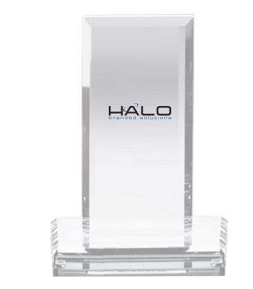 6 1/2" Clear Crystal Monolith