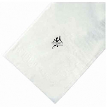 Poly Plastic Backing Paper Table Cloths -The 500 Line (54"x54")