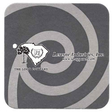 40 Pt. 3.375" Square Coaster