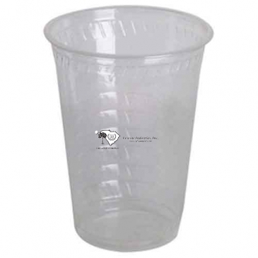 10 Oz. Eco-Friendly Clear Cups - High Lines