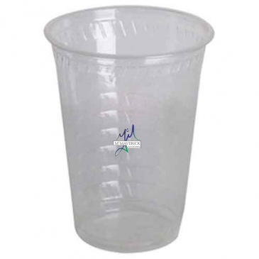 10 Oz. Eco-Friendly Clear Cups - High Lines