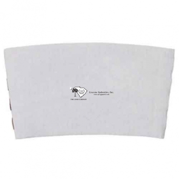 16 Oz. White Kraft Java Beverage Wraps