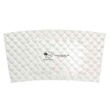 2"x3.5" Large White Beverage Warp
