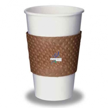 2"x3.5" Large Brown Beverage Warp