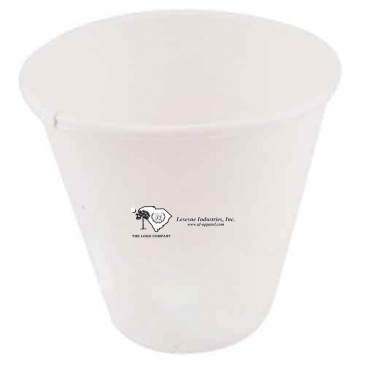 10 Oz. Eco-Friendly Solid White Cups - The 500 Line