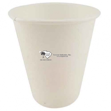 12 Oz. Eco-Friendly Solid White Cups - The 500 Line