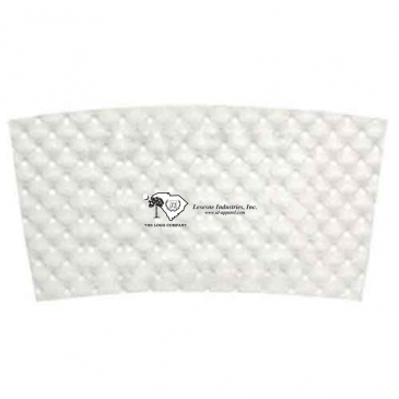 2"x3.5" White Java Jacket Insulated Beverage Wrap - The 500 Line