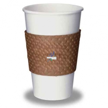 3.5"x2" Brown Kraft Java Jacket