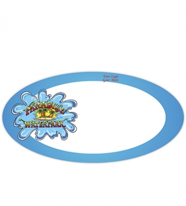 Budget Name Badge (Standard Size 3" x 1-1/2" oval)