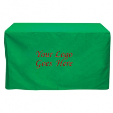 Fitted 3-sided Table Cover - fits 4 foot standard table