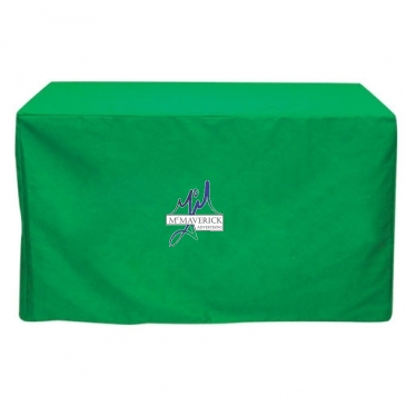 Fitted 3-sided Table Cover - fits 4 foot standard table