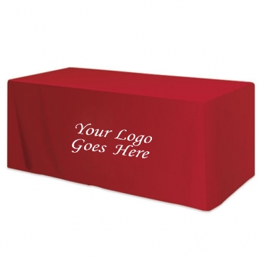 Fitted 4-sided Table Cover - fits 6 foot standard table