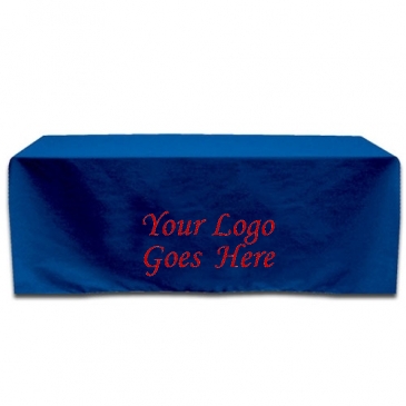 Fitted 4-sided Table Cover - fits 8 foot standard table