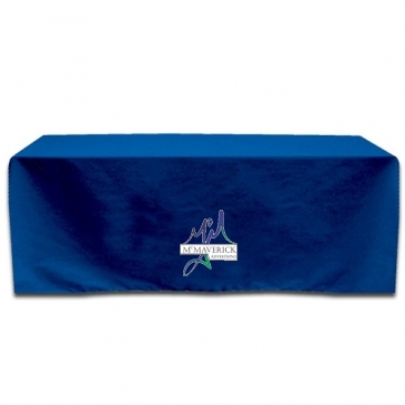 Fitted 4-sided Table Cover - fits 8 foot standard table