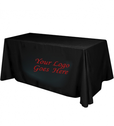 Flat 4-sided Table Cover - fits 6 foot standard table