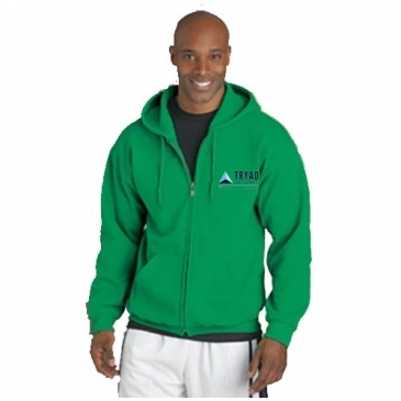 Adult Heavy Blend™ 50/50 Full-Zip Hooded Sweatshirt