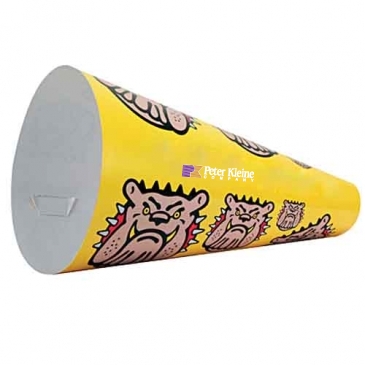 Paper Megaphone, Full Color Digital