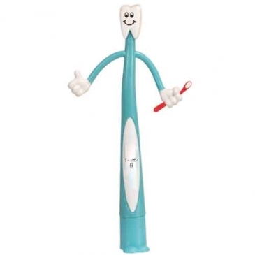 Tooth Bend-A-Pen, Full Color Digital