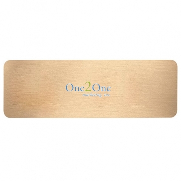 New York Standard Metal Name Badge (Standard Size 3" x 1")