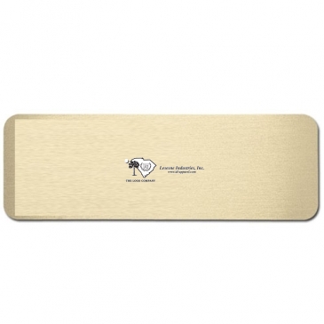 Savannah Metal Name Badge (Standard Size 3" x 1")