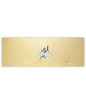 Hollywood Name Badge (Custom sized between 3 and 6 sq. in.)