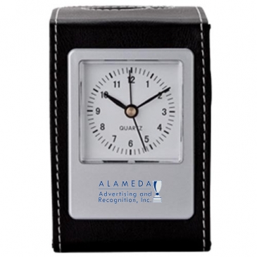 Desk Clock & Pen Cup
