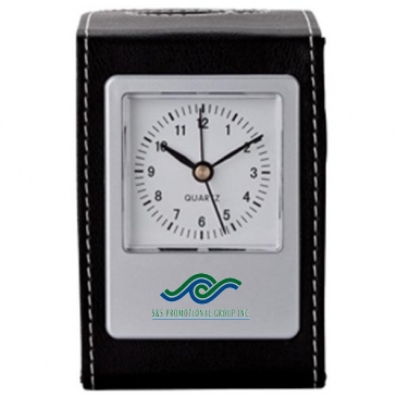 Desk Clock & Pen Cup