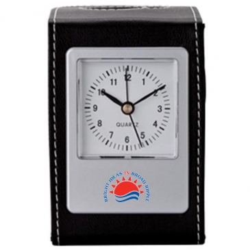 Desk Clock & Pen Cup