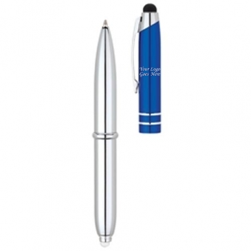 Ballpoint Pen/Stylus/LED Light