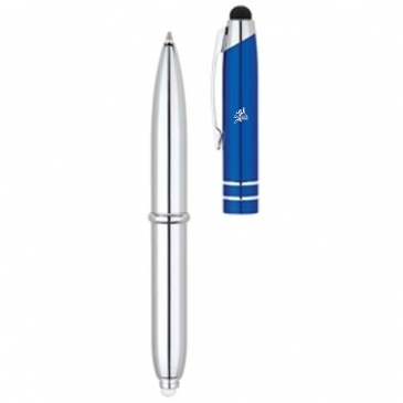 Ballpoint Pen/Stylus/LED Light