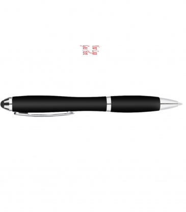 Metallic Curvaceous Ballpoint Stylus