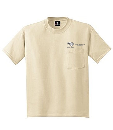Hanes Beefy-T - 100% Cotton T-Shirt with Pocket