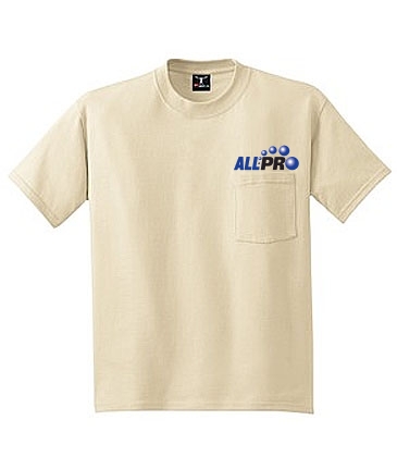 Hanes Beefy-T - 100% Cotton T-Shirt with Pocket