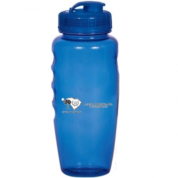 28 Oz Polyclear Gripper Water Bottle