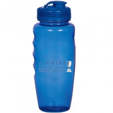 28 Oz Polyclear Gripper Water Bottle