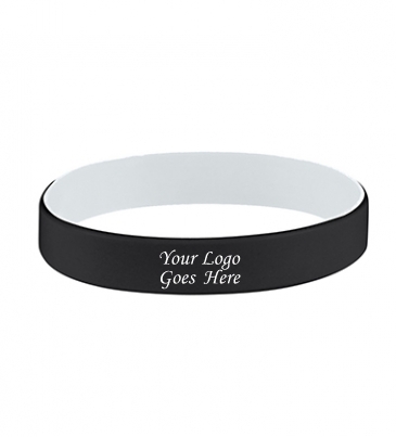 Colored Letter Silicone Bracelet