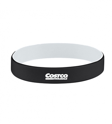 Colored Letter Silicone Bracelet