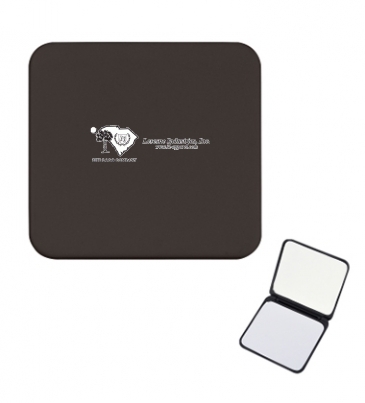 Compact Mirror With Dual Magnification