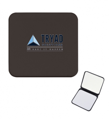 Compact Mirror With Dual Magnification