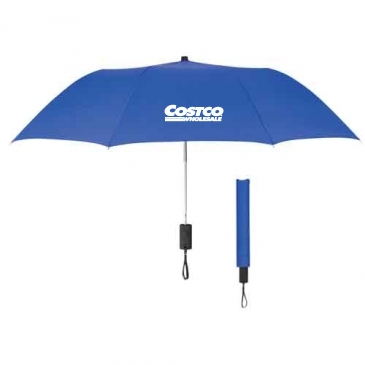 44" Arc Automatic Open Telescopic Folding Umbrella