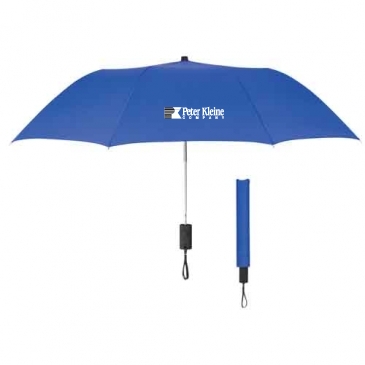 44" Arc Automatic Open Telescopic Folding Umbrella